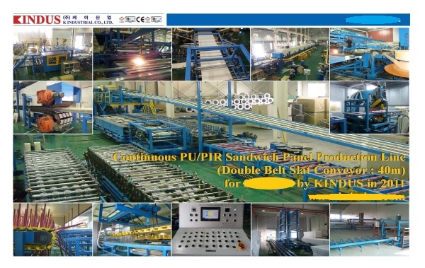 Sandwich Panel Production Line  Made in Korea